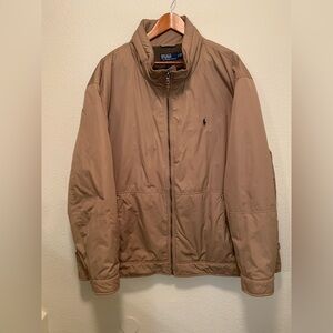 Polo by Ralph Lauren Men's Brown Windbreaker